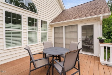 Stunning Carriage TH on wooded lot in Brier CC! Immaculately on Brier Creek Country Club in North Carolina - for sale on GolfHomes.com, golf home, golf lot