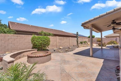 UPGRADED, low maintenance and professionally designed backyard on Sunland Springs Golf Course  in Arizona - for sale on GolfHomes.com, golf home, golf lot