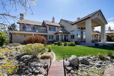 This luxurious custom-designed ArrowCreek estate sits on a 1 on ArrowCreek Golf Club - The Challenge in Nevada - for sale on GolfHomes.com, golf home, golf lot