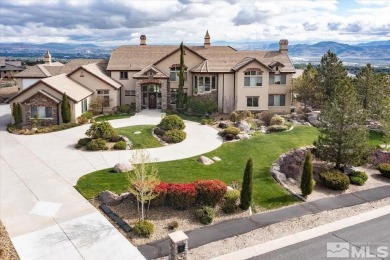 This luxurious custom-designed ArrowCreek estate sits on a 1 on ArrowCreek Golf Club - The Challenge in Nevada - for sale on GolfHomes.com, golf home, golf lot