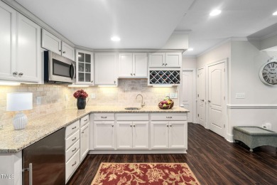 Stunning Carriage TH on wooded lot in Brier CC! Immaculately on Brier Creek Country Club in North Carolina - for sale on GolfHomes.com, golf home, golf lot