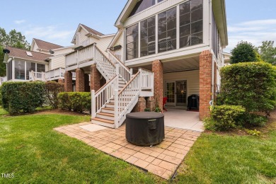 Stunning Carriage TH on wooded lot in Brier CC! Immaculately on Brier Creek Country Club in North Carolina - for sale on GolfHomes.com, golf home, golf lot