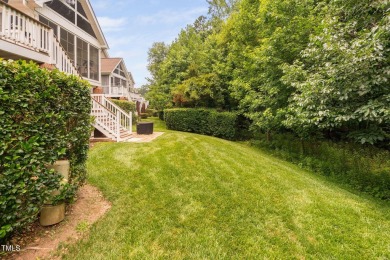 Stunning Carriage TH on wooded lot in Brier CC! Immaculately on Brier Creek Country Club in North Carolina - for sale on GolfHomes.com, golf home, golf lot