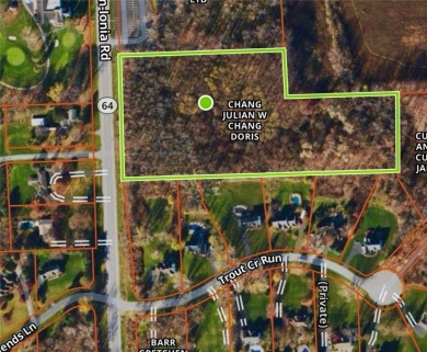 Beautiful raw land on over seven and one half acres. Located on Country Club of Mendon in New York - for sale on GolfHomes.com, golf home, golf lot