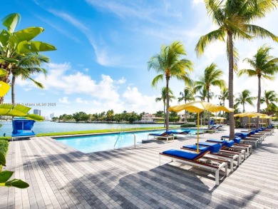 Exclusive private island living at AQUA on glamorous Allison on La Gorce Country Club in Florida - for sale on GolfHomes.com, golf home, golf lot