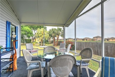Fully Furnished 2/2- Turnkey Home!! Located on an Oversized Lot on Barefoot Bay Golf Course in Florida - for sale on GolfHomes.com, golf home, golf lot