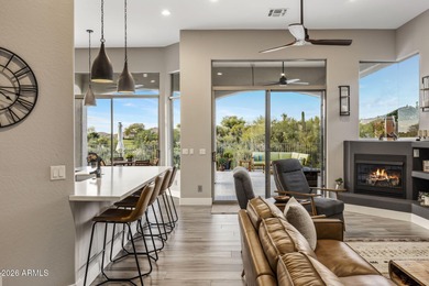 Beautifully updated Avron-built residence showcasing golf course on Legend Trail Golf Club in Arizona - for sale on GolfHomes.com, golf home, golf lot