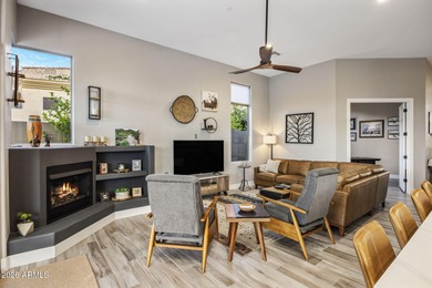 Beautifully updated Avron-built residence showcasing golf course on Legend Trail Golf Club in Arizona - for sale on GolfHomes.com, golf home, golf lot