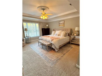 Beautiful brick-front traditional home located on the 7th hole on Williamsburg National Golf Club in Virginia - for sale on GolfHomes.com, golf home, golf lot