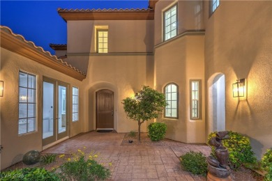 Located within Red Rock Country Club, this exquisite 4-bedroom on Red Rock Country Club in Nevada - for sale on GolfHomes.com, golf home, golf lot