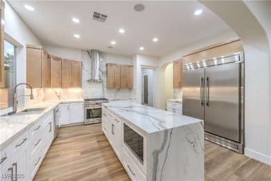 Located within Red Rock Country Club, this exquisite 4-bedroom on Red Rock Country Club in Nevada - for sale on GolfHomes.com, golf home, golf lot