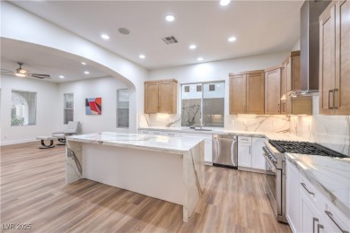 Located within Red Rock Country Club, this exquisite 4-bedroom on Red Rock Country Club in Nevada - for sale on GolfHomes.com, golf home, golf lot