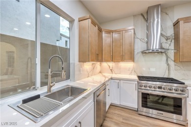 Located within Red Rock Country Club, this exquisite 4-bedroom on Red Rock Country Club in Nevada - for sale on GolfHomes.com, golf home, golf lot