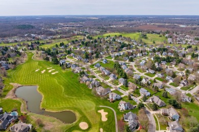 Discover the home at 7511 Dunross, perfectly situated on The Moors Golf Club in Michigan - for sale on GolfHomes.com, golf home, golf lot