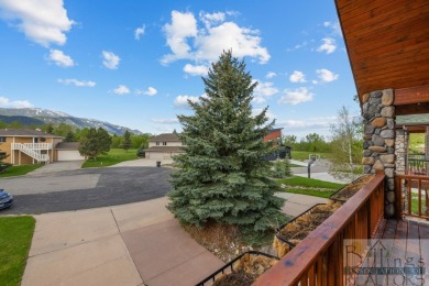 The beautiful wood floors are a defining feature at this great on Red Lodge Golf Club in Montana - for sale on GolfHomes.com, golf home, golf lot