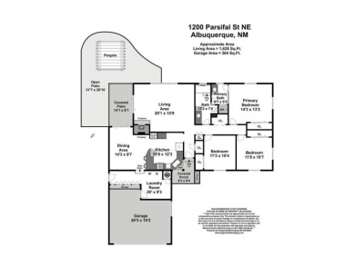 Welcome to this charming home offering tons of updates! Enter on Arroyo Del Oso Golf Course in New Mexico - for sale on GolfHomes.com, golf home, golf lot