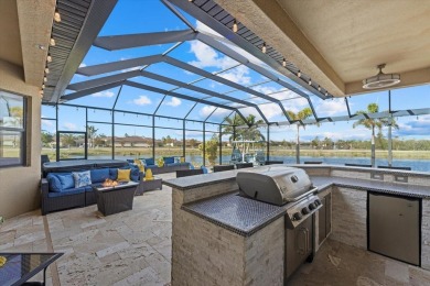 PANORAMIC WATER VIEWS! SALTWATER SUNDECK POOL! LARGE SCREENED-IN on Plantation Golf and Country Club in Florida - for sale on GolfHomes.com, golf home, golf lot