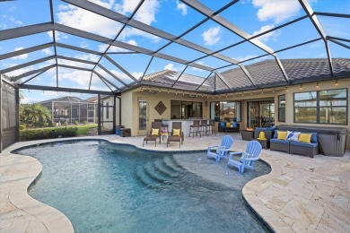 PANORAMIC WATER VIEWS! SALTWATER SUNDECK POOL! LARGE SCREENED-IN on Plantation Golf and Country Club in Florida - for sale on GolfHomes.com, golf home, golf lot