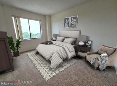 Sky-high living in this top floor condo with 2 spacious bedrooms on Leisure World Golf Club in Maryland - for sale on GolfHomes.com, golf home, golf lot
