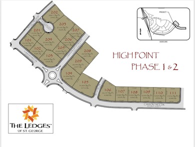 Large lot in the beautiful Ledges Golf resort community. This on The Ledges Golf Club in Utah - for sale on GolfHomes.com, golf home, golf lot