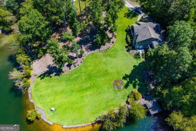 Discover lakeside living at its finest with this stunning on Fairfield Plantation Golf and Country Club in Georgia - for sale on GolfHomes.com, golf home, golf lot