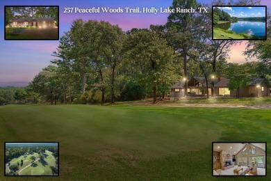 Step into a home that truly has it all -- privacy, charm, and on Holly Lake Ranch Golf Club in Texas - for sale on GolfHomes.com, golf home, golf lot