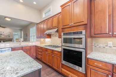 Welcome to this beautiful ranch-style home with a full finished on Brier Creek Country Club in North Carolina - for sale on GolfHomes.com, golf home, golf lot