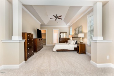 Welcome to this beautiful ranch-style home with a full finished on Brier Creek Country Club in North Carolina - for sale on GolfHomes.com, golf home, golf lot