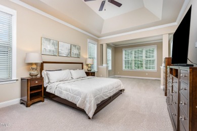 Welcome to this beautiful ranch-style home with a full finished on Brier Creek Country Club in North Carolina - for sale on GolfHomes.com, golf home, golf lot