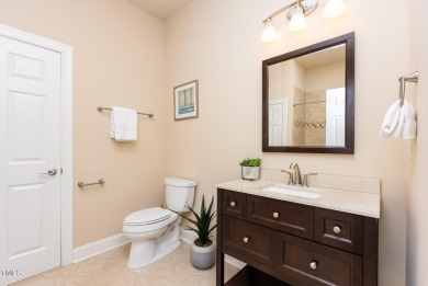 Welcome to this beautiful ranch-style home with a full finished on Brier Creek Country Club in North Carolina - for sale on GolfHomes.com, golf home, golf lot