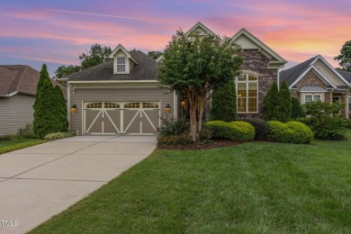 Welcome to this beautiful ranch-style home with a full finished on Brier Creek Country Club in North Carolina - for sale on GolfHomes.com, golf home, golf lot