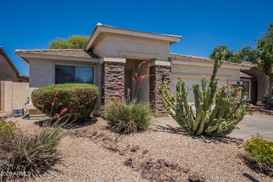 This beautiful home is on a cul-de-sac and has a rock front on on The Golf Club At Johnson Ranch in Arizona - for sale on GolfHomes.com, golf home, golf lot