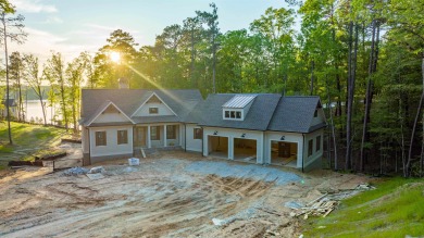 Enjoy sunsets from this new construction lake front home on 2 on Reynolds Lake Oconee - The Preserve in Georgia - for sale on GolfHomes.com, golf home, golf lot