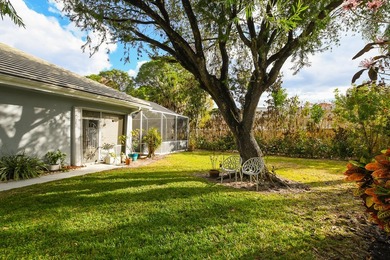 Welcome home to this beautiful 3 bedroom, 2 bath, 2 car garage on St. Lucie Trail Golf Club in Florida - for sale on GolfHomes.com, golf home, golf lot