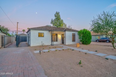 Gorgeous, updated home WITH CASITA on palm tree lined street in on Encanto 18 Golf Course in Arizona - for sale on GolfHomes.com, golf home, golf lot