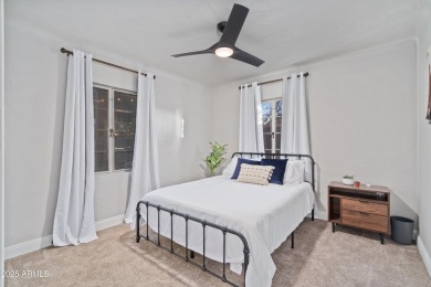 Gorgeous, updated home WITH CASITA on palm tree lined street in on Encanto 18 Golf Course in Arizona - for sale on GolfHomes.com, golf home, golf lot