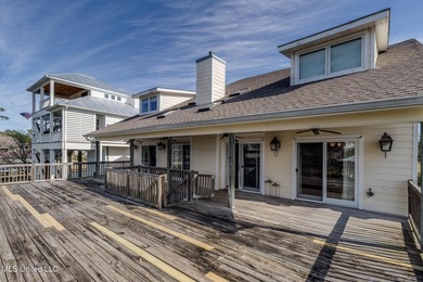 Waterfront 3-bed, 2.5-bath home in Timber Ridge with private on Pass Christian Isles Golf Club in Mississippi - for sale on GolfHomes.com, golf home, golf lot