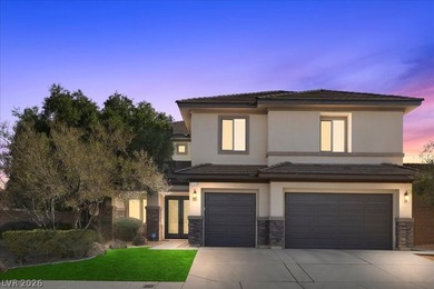 Welcome home to luxury living inside guard-gated Club Aliante! on Aliante Golf Club in Nevada - for sale on GolfHomes.com, golf home, golf lot