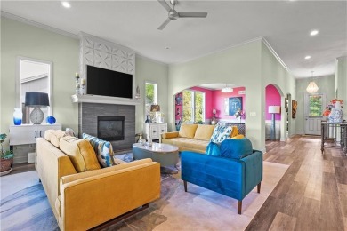 This stunning reverse 1.5 story offers 4 spacious bedrooms, 3 on The Deuce At the National Golf Club of Kansas City in Missouri - for sale on GolfHomes.com, golf home, golf lot