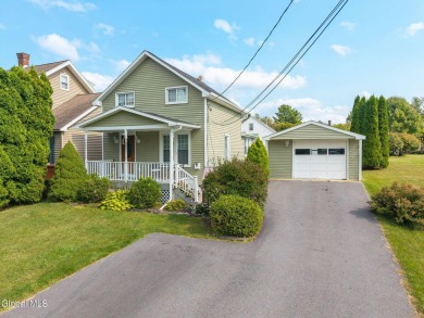 Welcome home to this charming 2-bedroom, 2-bath residence filled on Amsterdam Municipal Golf Course in New York - for sale on GolfHomes.com, golf home, golf lot
