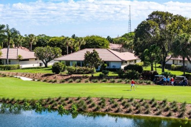 Sweeping golf course and lake views of the newly redesigned on Quail Ridge Golf Course and Country Club in Florida - for sale on GolfHomes.com, golf home, golf lot