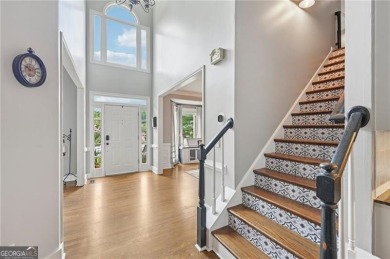 Welcome to 504 West Green Court-an exquisitely  renovated home on Towne Lake Hills Golf Club in Georgia - for sale on GolfHomes.com, golf home, golf lot
