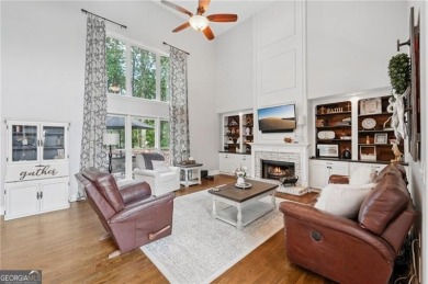 Welcome to 504 West Green Court-an exquisitely  renovated home on Towne Lake Hills Golf Club in Georgia - for sale on GolfHomes.com, golf home, golf lot