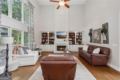 Welcome to 504 West Green Court-an exquisitely  renovated home on Towne Lake Hills Golf Club in Georgia - for sale on GolfHomes.com, golf home, golf lot