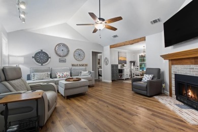 Southern charm meets this 3BR 2BA  Cape Cod style cottage tucked on Holly Lake Ranch Golf Club in Texas - for sale on GolfHomes.com, golf home, golf lot