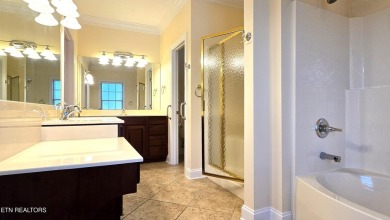 This spacious 3,380 sq ft brick and stone ranch-style home in on Royal Oaks Golf Club in Tennessee - for sale on GolfHomes.com, golf home, golf lot