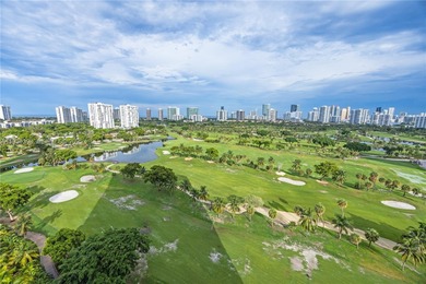 Breathtaking views from this 19th-floor residence overlooking on Turnberry Isle Resort and Club in Florida - for sale on GolfHomes.com, golf home, golf lot