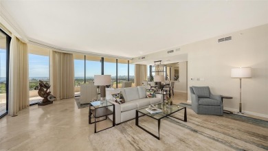 Savor the panoramic views and never-ending sunsets from this on Links on Longboat Golf Club in Florida - for sale on GolfHomes.com, golf home, golf lot
