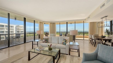 Savor the panoramic views and never-ending sunsets from this on Links on Longboat Golf Club in Florida - for sale on GolfHomes.com, golf home, golf lot