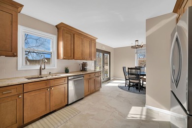 This home is full of character, charm, and seller updates that on Heritage Bluffs Public Golf Club in Illinois - for sale on GolfHomes.com, golf home, golf lot